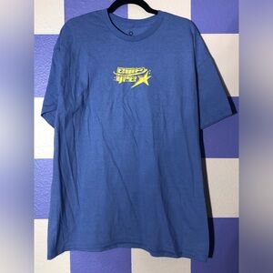 NWOT Empyre Y2K Star Tee in Blue/Violet - Size XL